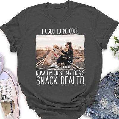 Just A Snack Dealer 2 Photo - Personalized Custom Women's T-shirt