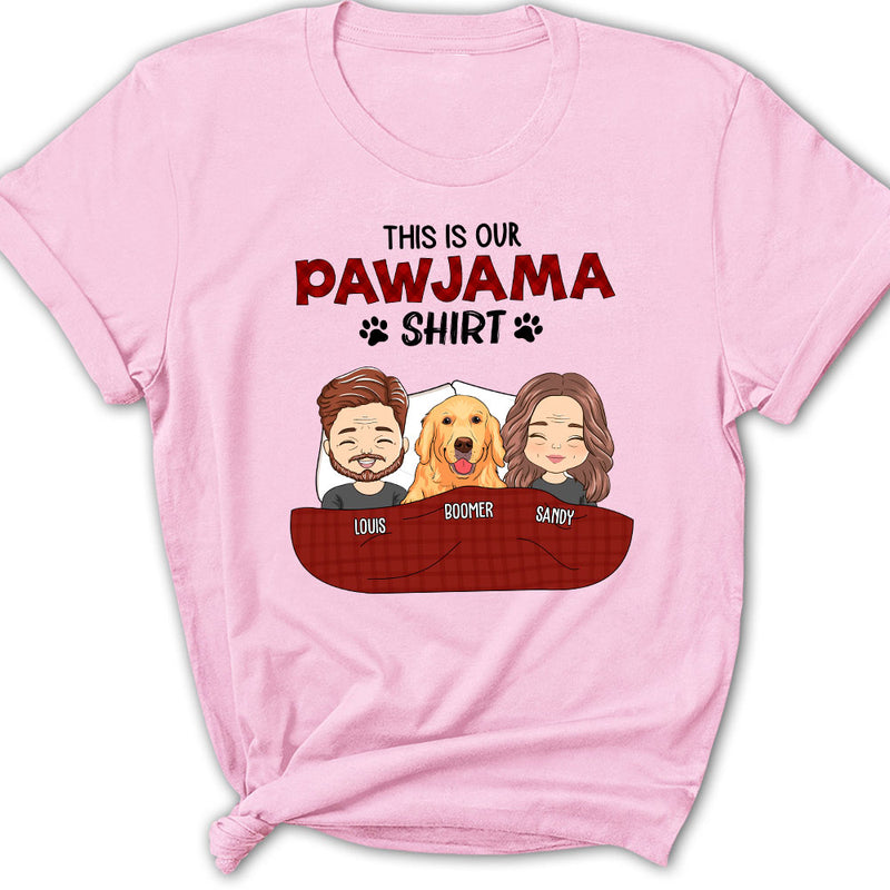 Pajama Shirt Version Couple - Personalized Custom Women&