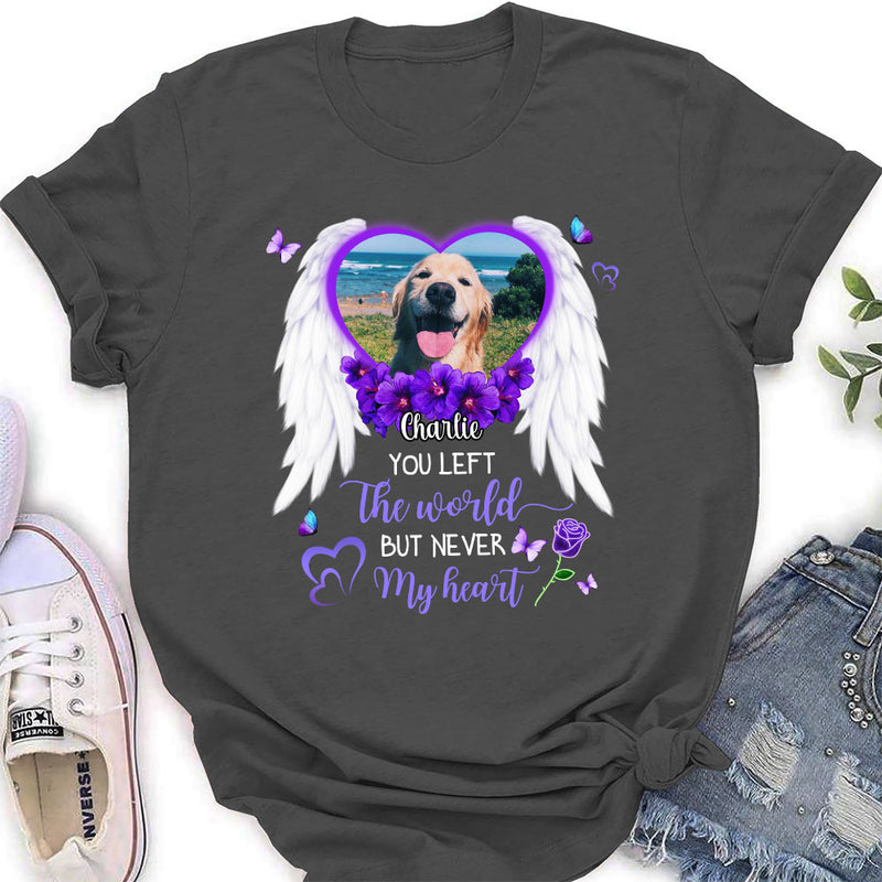 Left The World - Personalized Custom Women&