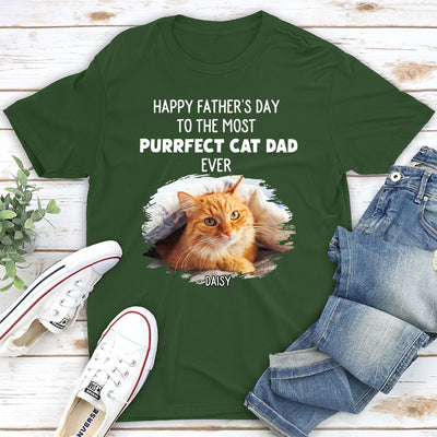 Purrfect Cat - Personalized Custom Unisex T-shirt