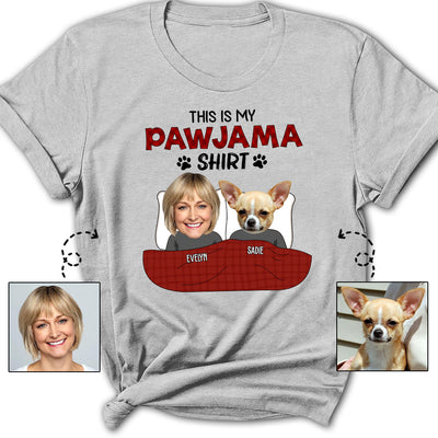 Pajama Shirt Photo - Personalized Custom Women's T-shirt