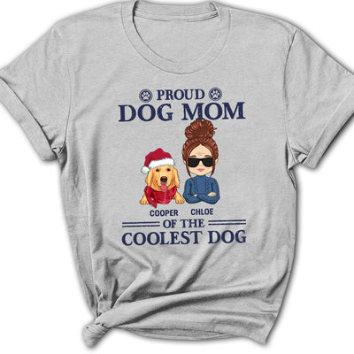 Proud Dad Mom - Personalized Custom Women's T-shirt