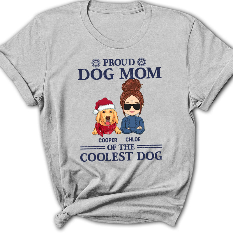 Proud Dad Mom - Personalized Custom Women&