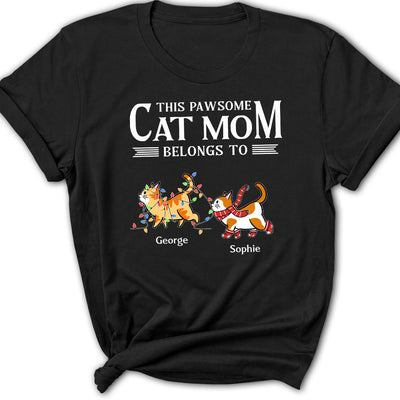 This Pawsome Dad - Personalized Custom Women's T-shirt