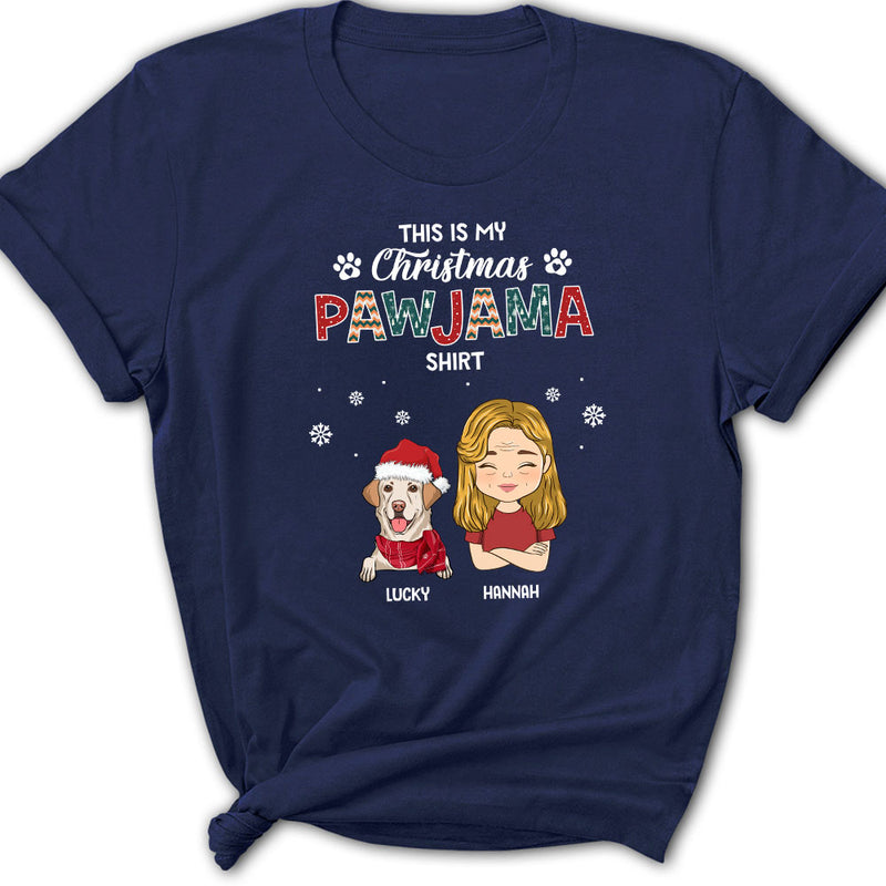 Christmas Pajama Shirt - Personalized Custom Women&