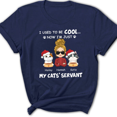 My Cat Servant - Personalized Custom Women's T-shirt