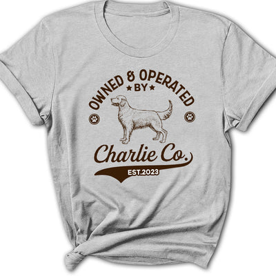 Dog Co. - Personalized Custom Women's T-shirt