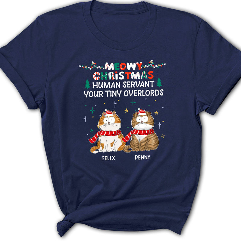 Meowy Christmas - Personalized Custom Women&