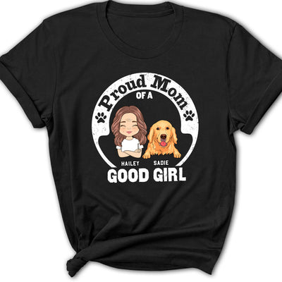 Dad Of Good Kids - Personalized Custom Women's T-shirt