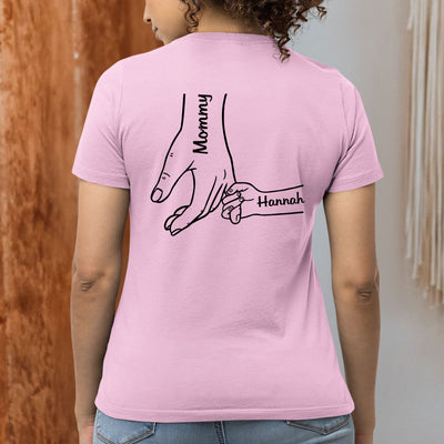 Hand In Hand - Personalized Custom Women's T-shirt
