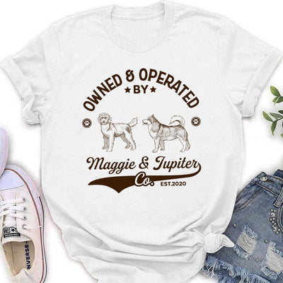 Dog Co. - Personalized Custom Women's T-shirt