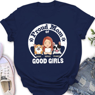 Dad Of Good Kids - Personalized Custom Women's T-shirt