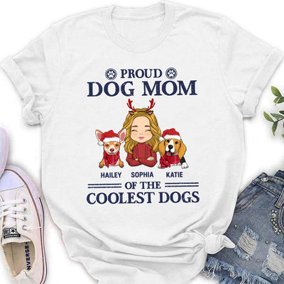 Proud Dad Mom - Personalized Custom Women's T-shirt