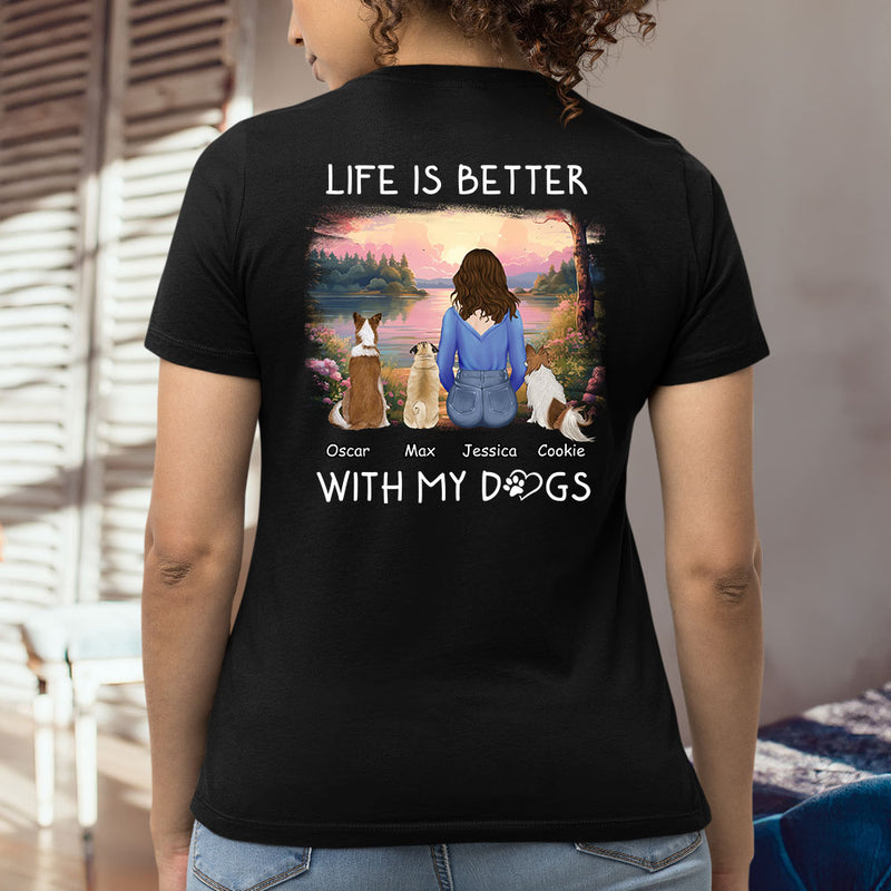 Better With Pets - Personalized Custom Women&