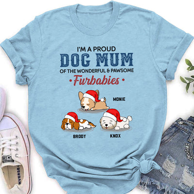 Wonderful And Pawsome- Personalized Custom Women's T-shirt