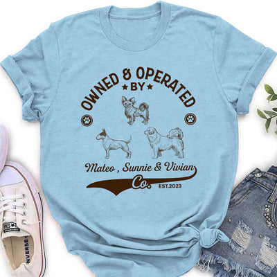 Dog Co. - Personalized Custom Women's T-shirt