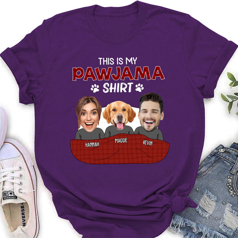 Pajama Shirt Photo - Personalized Custom Women&