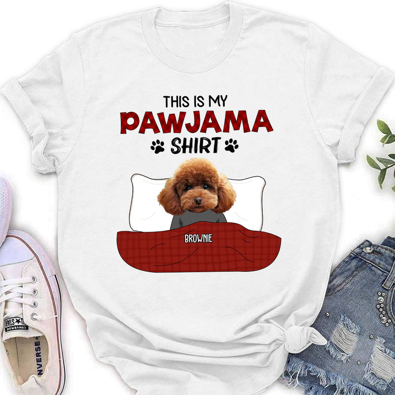 Pajama Shirt Photo - Personalized Custom Women&