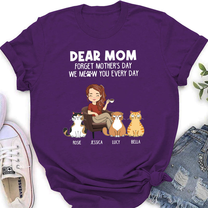 I Meow You Every Day - Personalized Custom Women&