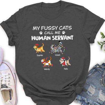 My Fussy Cat - Personalized Custom Women's T-shirt