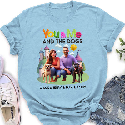 Pawfect Family Moments  - Personalized Custom Women's T-shirt