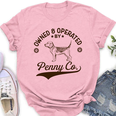 Dog Co. - Personalized Custom Women's T-shirt