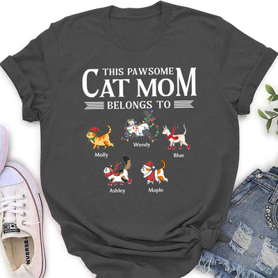 This Pawsome Dad - Personalized Custom Women's T-shirt