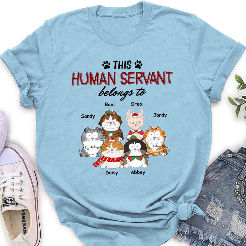 Human Servant Belongs - Personalized Custom Women&