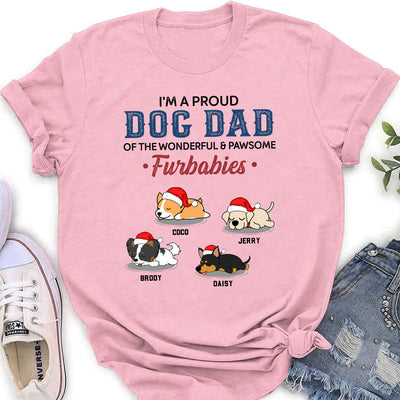 Wonderful And Pawsome- Personalized Custom Women's T-shirt