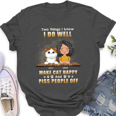 I Do Well - Personalized Custom Women's T-shirt