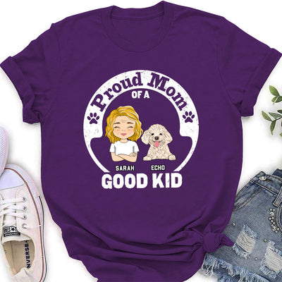 Dad Of Good Kids - Personalized Custom Women's T-shirt