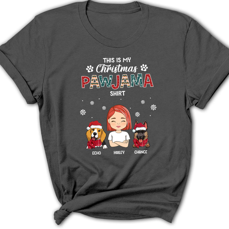 Christmas Pajama Shirt - Personalized Custom Women&