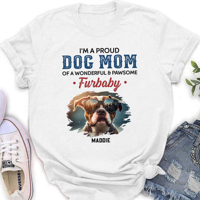 Wonderful And Pawsome- Personalized Custom Women's T-shirt