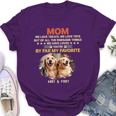 Pawsome Things We Love - Personalized Custom Women's T-shirt