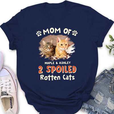 Funny Rotten Cats - Personalized Custom Women's T-shirt