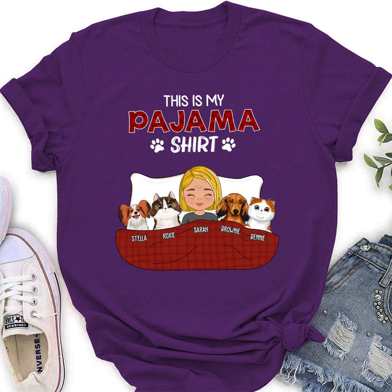 Pajama Shirt Version 2 - Personalized Custom Women&