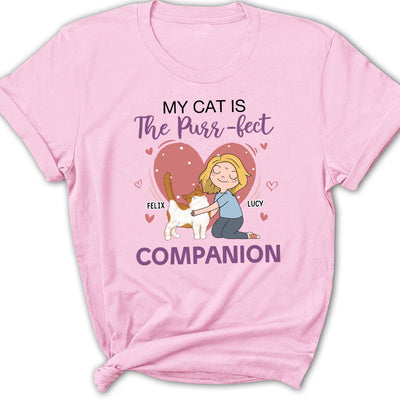 Cats Are Purrfect - Personalized Custom Women's T-shirt