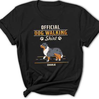 Official Walking Shirt - Personalized Custom Women's T-shirt