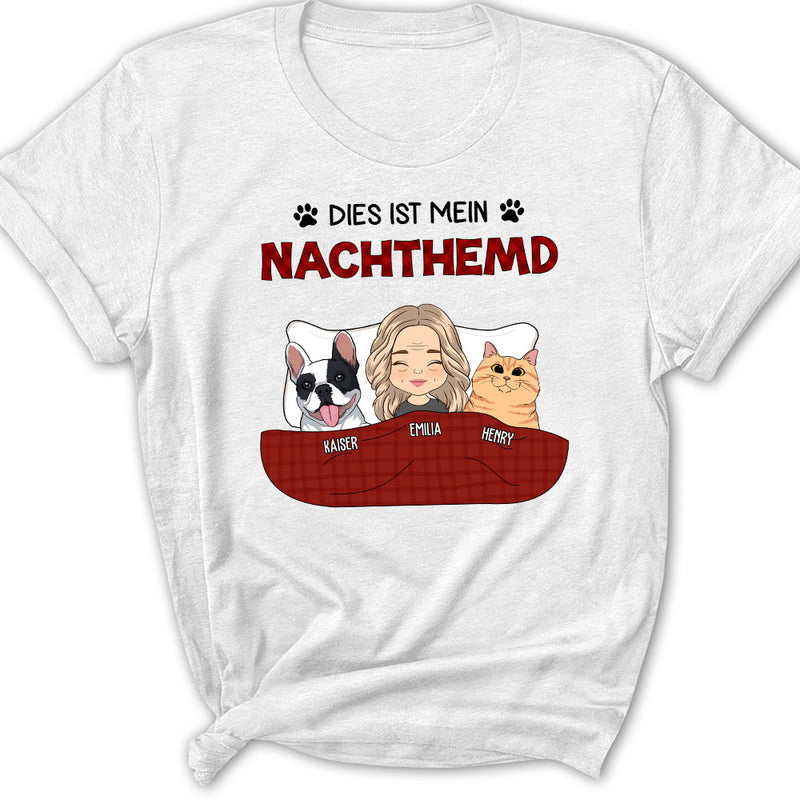 Nachthemd 2 - Personalisiertes Damen T-Shirt