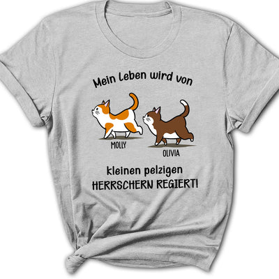 Mein Leben wird von - Personalisiertes Damen T-Shirt