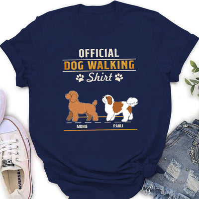 Official Walking Shirt - Personalized Custom Women's T-shirt