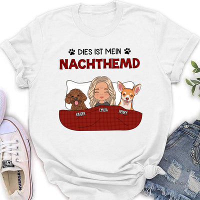 Nachthemd - Personalisiertes Damen T-Shirt