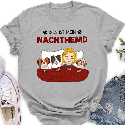 Nachthemd - Personalisiertes Damen T-Shirt