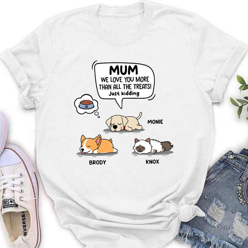 Pet Just Kidding - Personalized Custom Women&