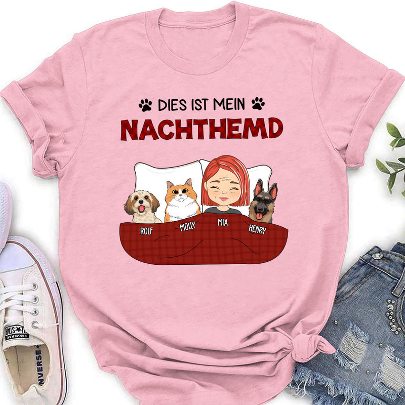 Nachthemd 2 - Personalisiertes Damen T-Shirt