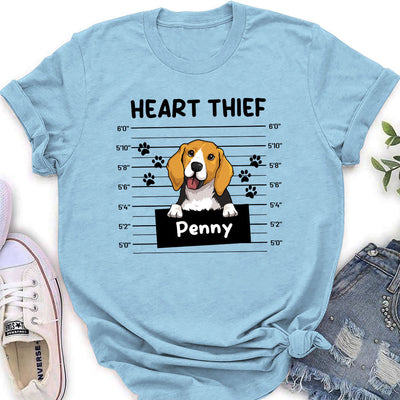 Heart Thief - Personalized Custom Women's T-shirt