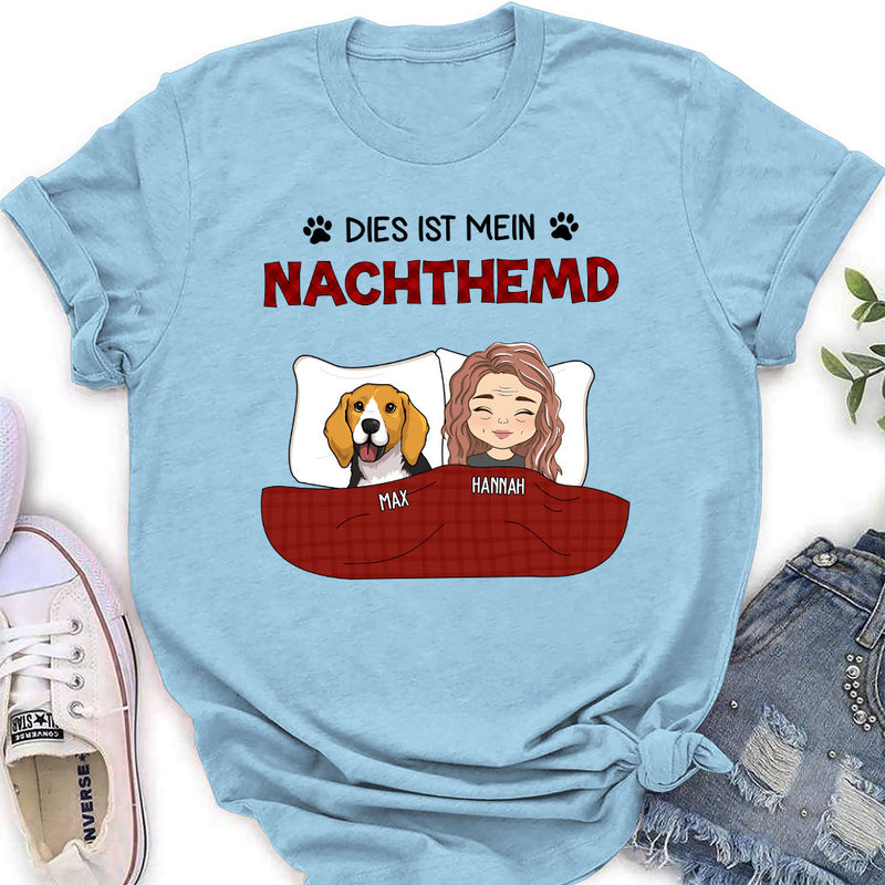 Nachthemd - Personalisiertes Damen T-Shirt