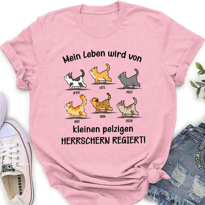 Mein Leben wird von - Personalisiertes Damen T-Shirt