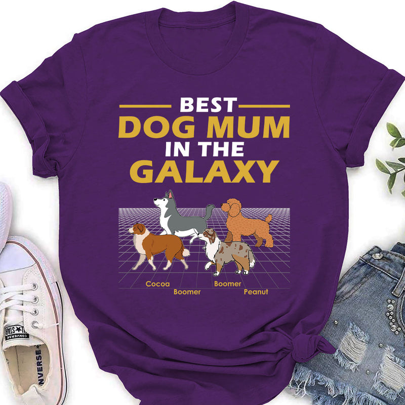 Best Dad Galaxy - Personalized Custom Women&