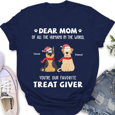 Favorite Treat Giver - Personalized Custom Women's T-shirt